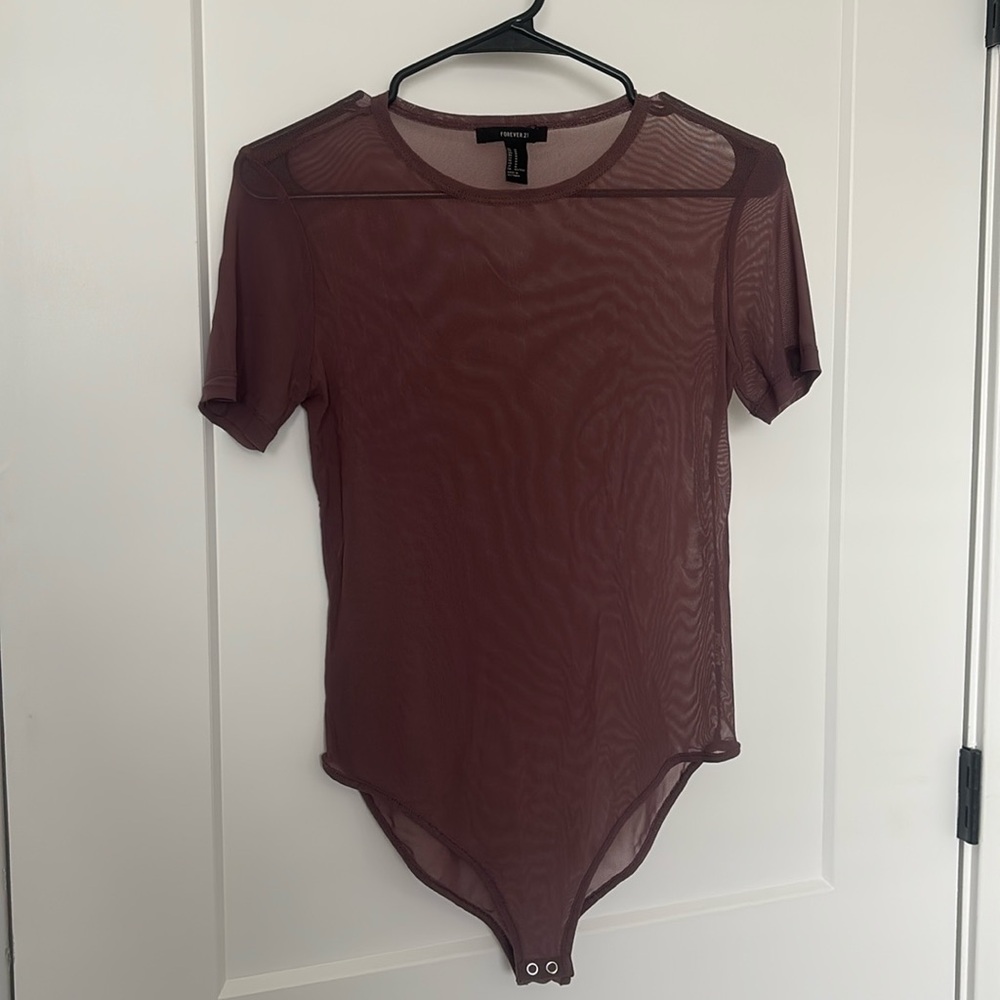 Sheer bodysuit